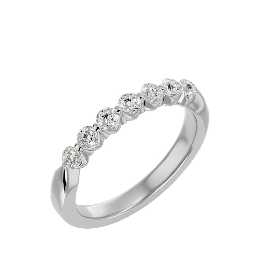 Round Lab Grown Diamond Engagement Ring - Image 6