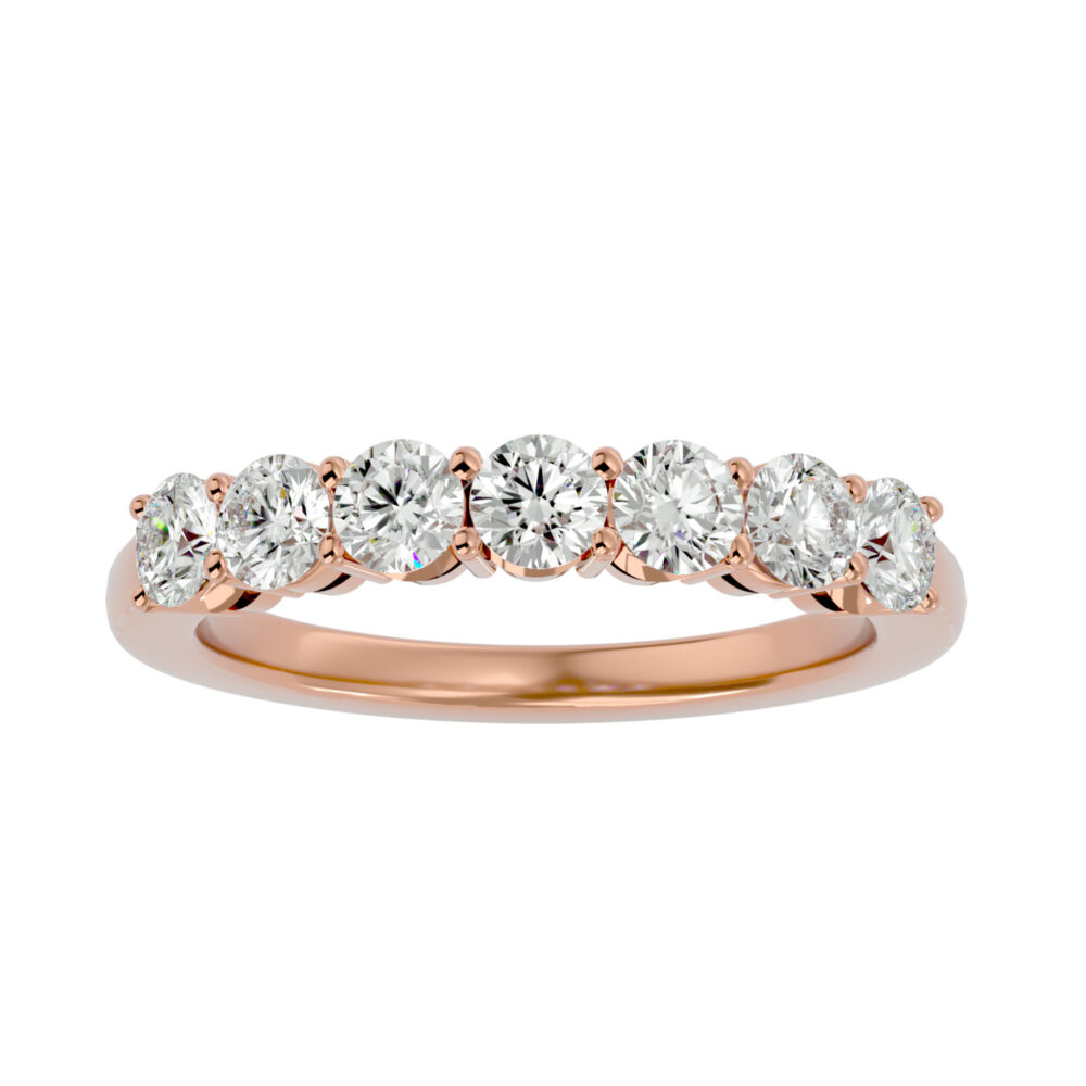 Round Lab Grown Diamond Engagement Ring