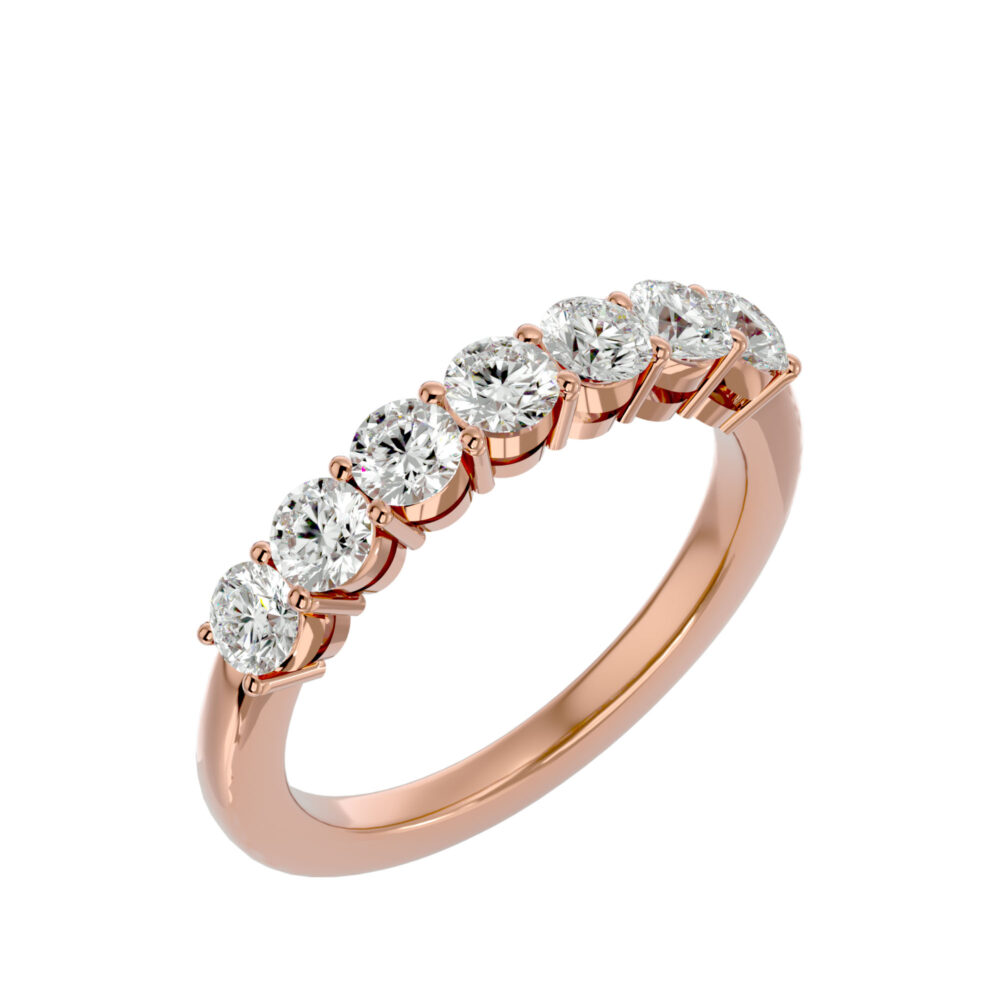 Round Lab Grown Diamond Engagement Ring - Image 2
