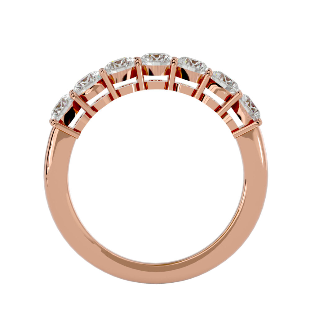 Round Lab Grown Diamond Engagement Ring - Image 3