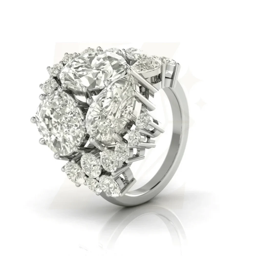 12 TCW Celebrity Lab Grown Diamond Ring - Image 3