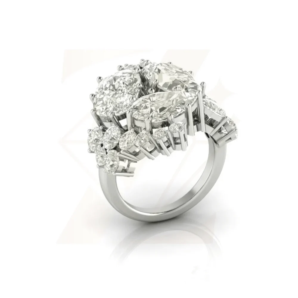 12 TCW Celebrity Lab Grown Diamond Ring - Image 4
