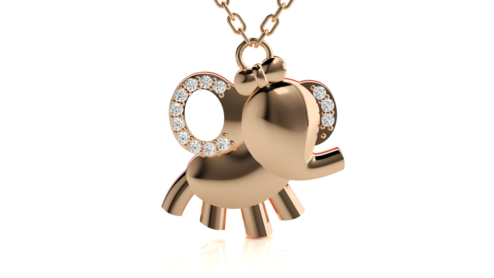 Crown Lab Grown Diamond Pendant - Image 4