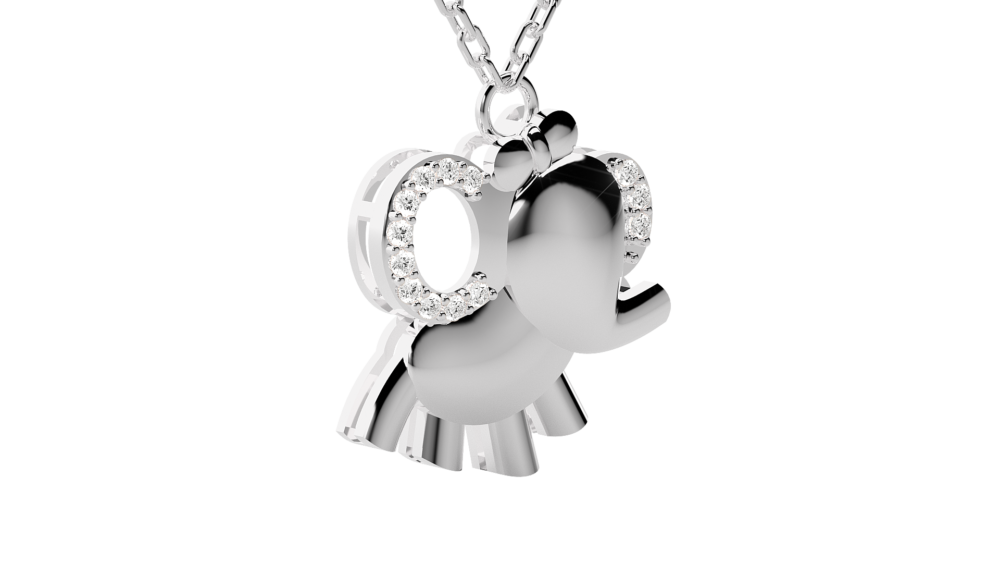 Crown Lab Grown Diamond Pendant - Image 6