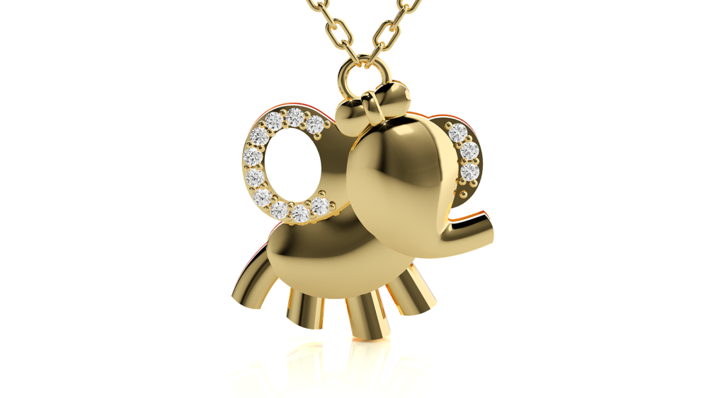 Crown Lab Grown Diamond Pendant