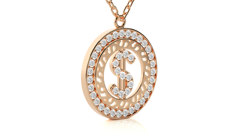 Dollar Lab Grown Diamond Pendant - Image 5