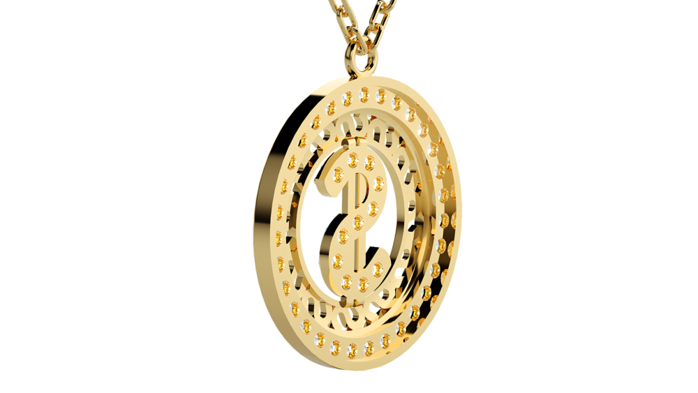 Dollar Lab Grown Diamond Pendant - Image 3