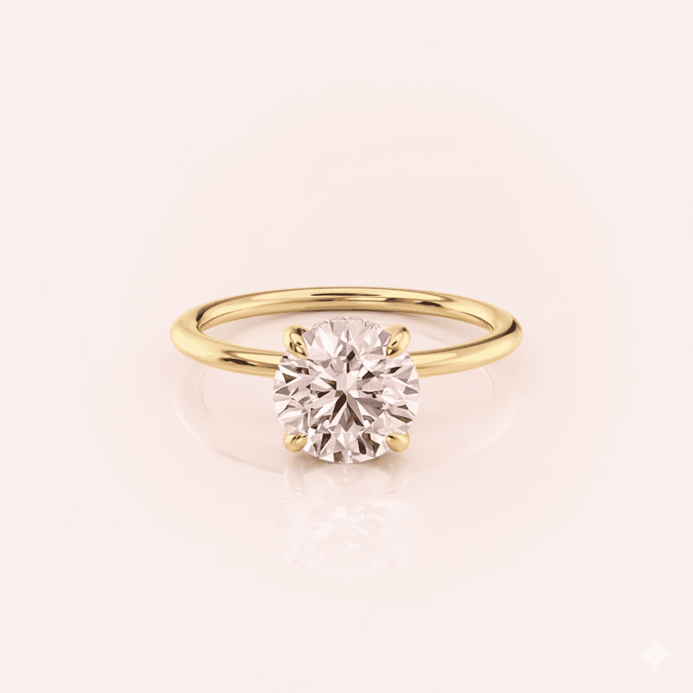1 CT Square Cushion Cut Lab Grown Diamond Engagement Ring for women - Image 11